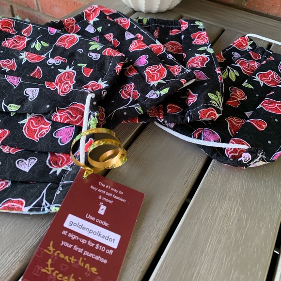 Tie Dye Fashion Filter Pocket Luxury Face Mask - Picture 10 of 10